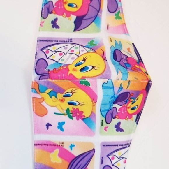 3x custom face mask Tweety canary bird wb cartoon - Picture 10 of 15